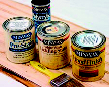 STAIN WOOD INTERIOR FINISH GOLD OAK OIL BASE QT - Stains